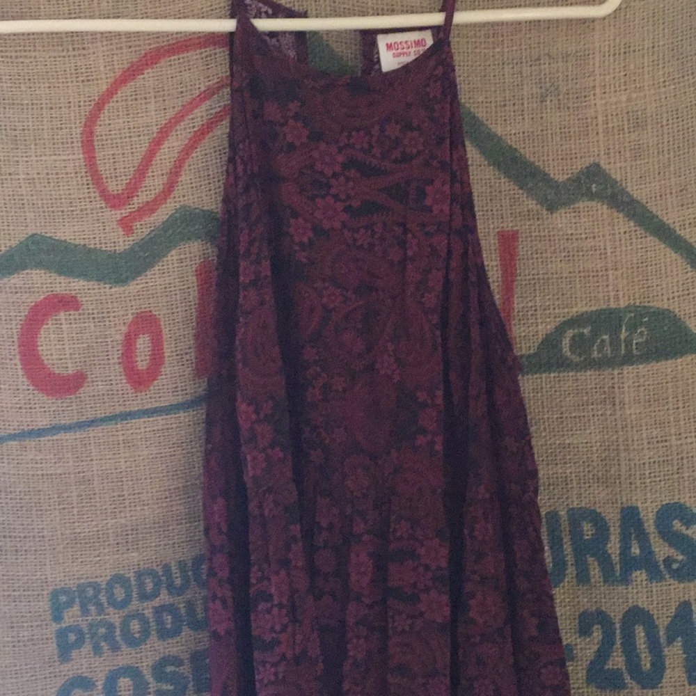 Halter top - paisley dress